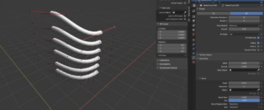 Cable modelling details